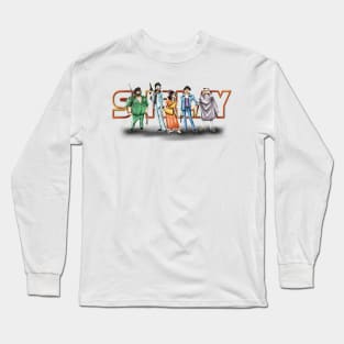 Sholay Animation Long Sleeve T-Shirt